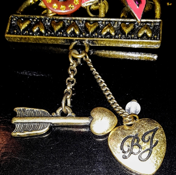 Betsey Johnson Skull pineapple Snake Banana Cherry - Picture 5 of 9